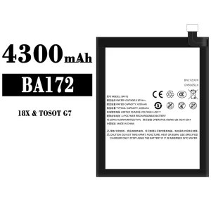 Bateria BA172 do Meizu 18X/TOSOT G7