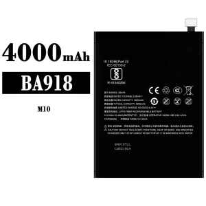 Bateria BA918 do Meizu M10