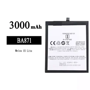 Bateria BA871 do Meizu 15 Lite