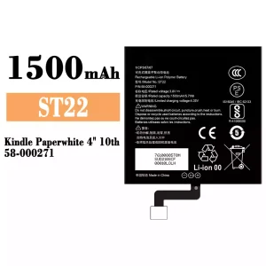 Bateria ST22 do Amazon Kindle Paperwhite 4"10th/58-000271