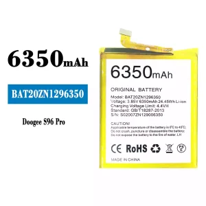 Bateria BAT20ZN1296350 do Doogee S96 Pro