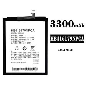 Bateria HB416179NPCA do China Mobile A4S/M760