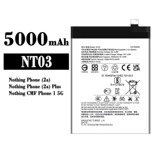 Bateria NT03 do Nothing Phone 1 5G/2a/2a Plus