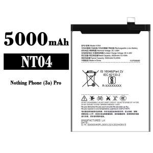 Bateria NT04 do Nothing Phone 3a Pro