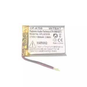 Bateria do słuchawek Audio-Technica ATH-M50XBT2,ATHM50XBT,ATH-DSR9BT,ATH-DSR7BT,ATH-SR6BT,ATH-SR5BT,SR5BTBK,SR5BTWH,ATH-AR3BT