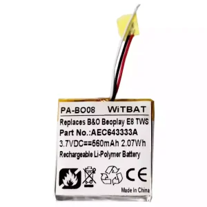 Bateria do słuchawek B&O B'eoplay E8, Be'oplay E8 TWS Case,AEC643333A
