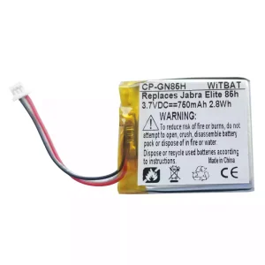 Bateria do słuchawek Jabra Elite 85h,Jabra Elite 75t,Evolve2 85,PL661935V