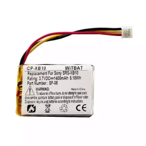 Bateria do głośnika Sony SRS-XB100,SRS-XB10,SRS-XB12,WH-L600,Logitech S100