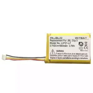 Bateria do głośnika JBL Clip 3,L0721-LF