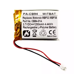 Bateria do głośnika Motorola Sonic Play 100,MBP33,MBP36,CB94-01A