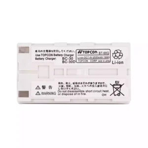 Bateria do TOPCON BT-66Q RC-3 GMS-2 GPS FC-100